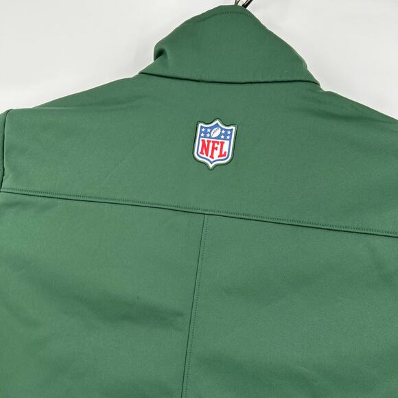 Men's Nike On Field NFL Green Bay Packers Full Zip Soft Shell Jacket Sz Small - Picture 7 of 10